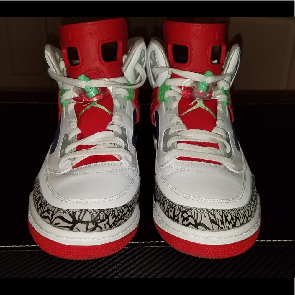 Men Jordan Spizike Shoe’s - Poison Green - Size 11